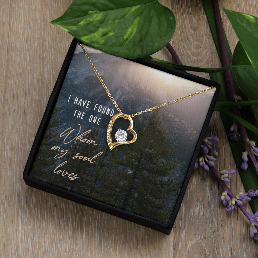 Forever Love Necklace:I Have Found The One