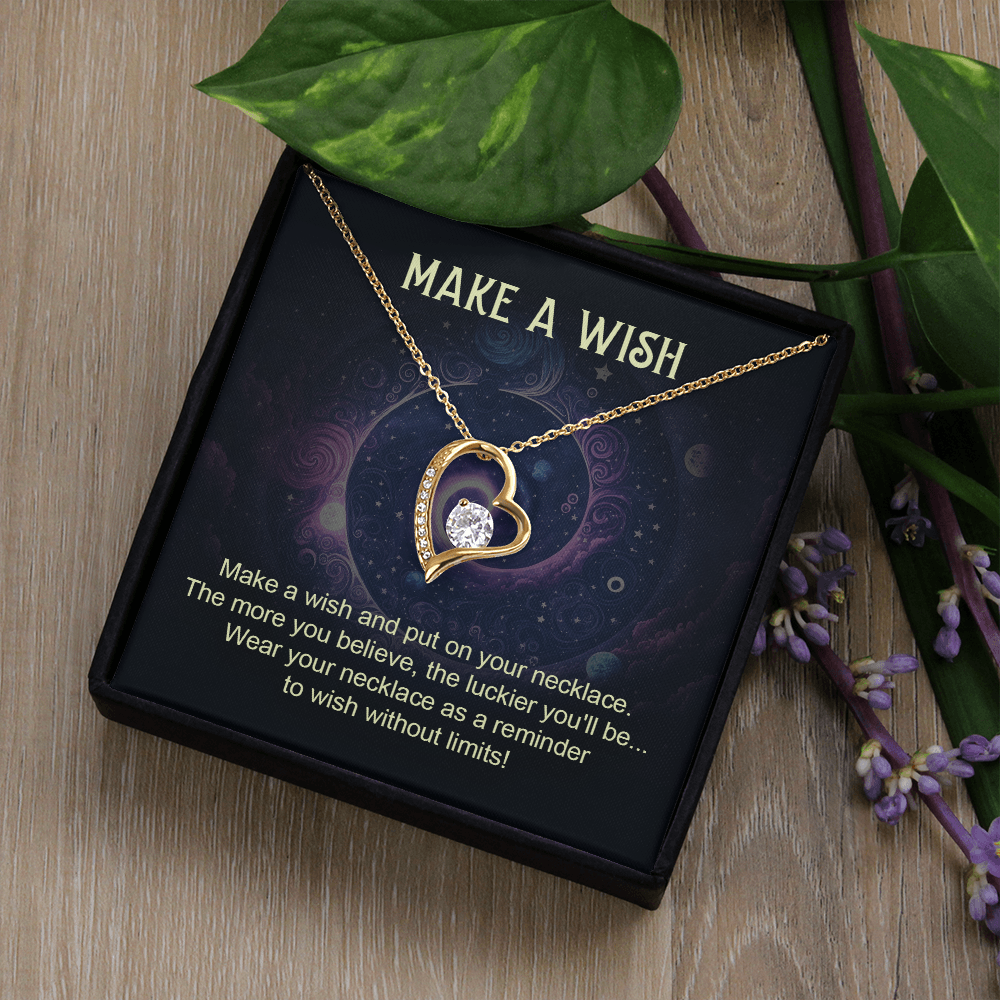 Forever Love Necklace: Make A Wish