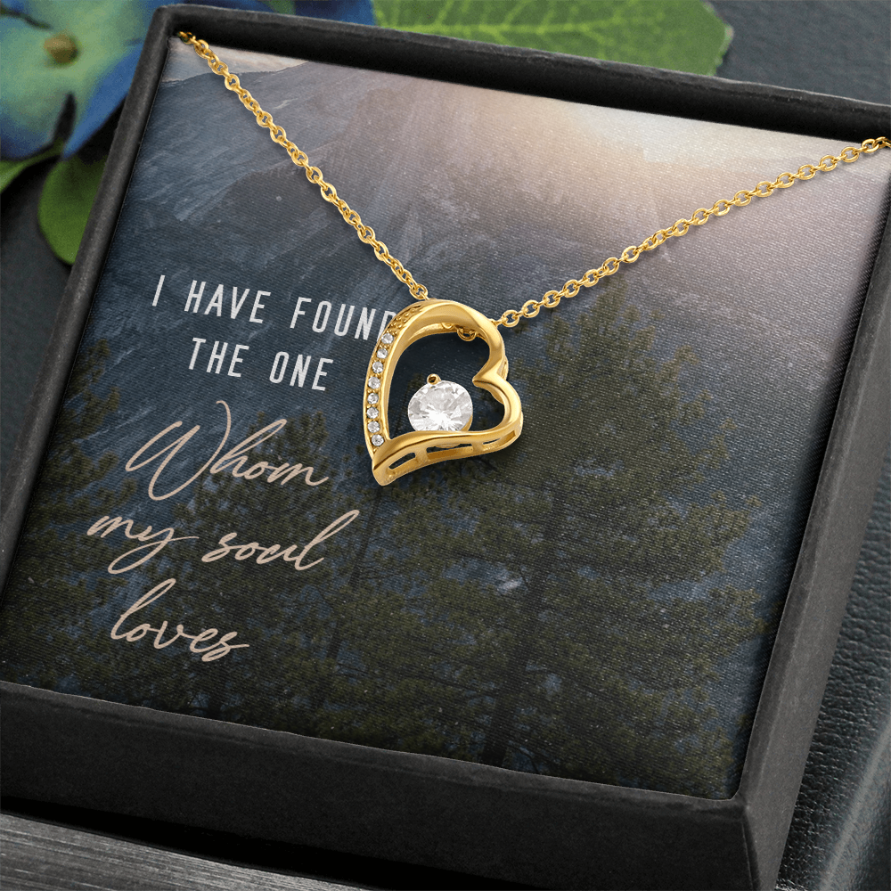 Forever Love Necklace:I Have Found The One