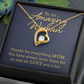 Forever Love Necklace: To An Amazing Woman