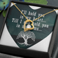 Forever Love Necklace:I'll Hold You In My Heart