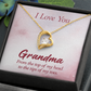 Forever Love Necklace : I Love You Grandma
