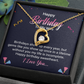 Forever Love Necklace:Happy Birthday To My Wife