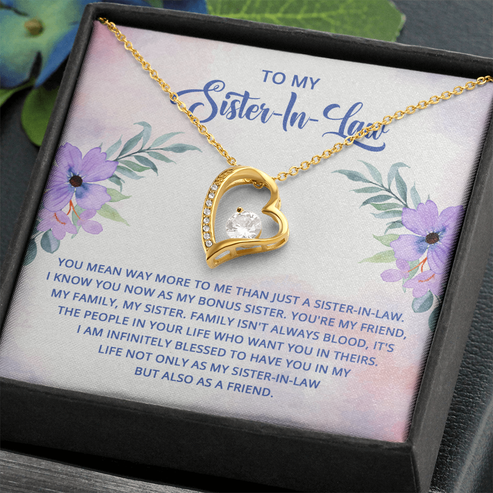 Forever Love Necklace:To My Sister In Law