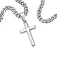 Artisan Cross with Cuban Link Chain: Dad  You Are  A Remarkable  Man